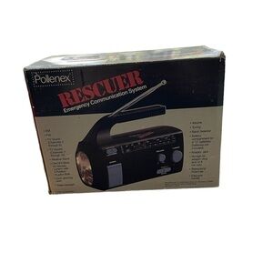 Pollenex Rescurer Emergency Communication System Model Er-1 in box Vintage
